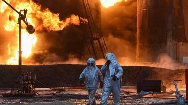 Під Алуштою вночі горіла газорозподільна станція