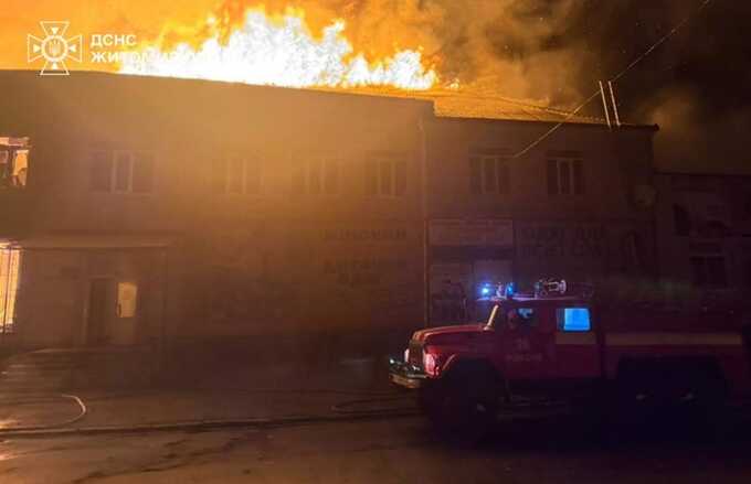 Рятувальник загинув під час гасіння пожежі на Житомирщині, ще один - травмований