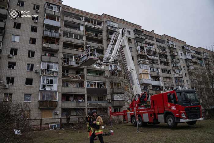 Постраждало понад 100 осіб: В Сумах зросла кількість поранених від удару РФ