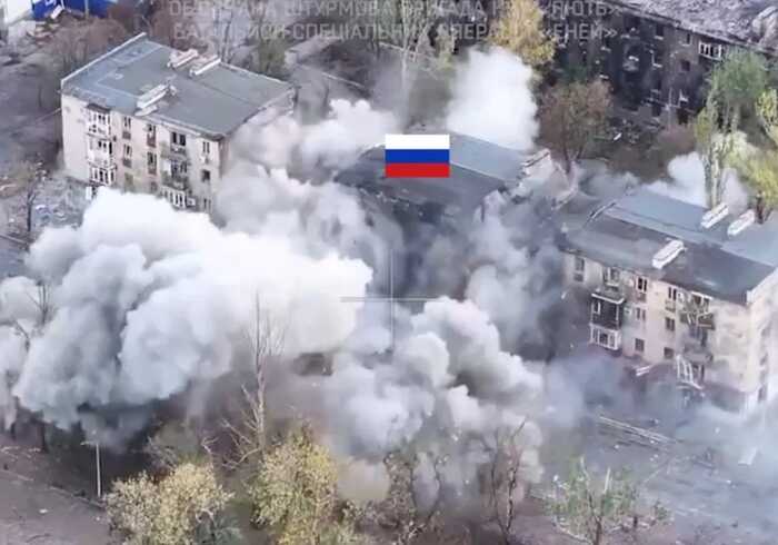 Бригада "Лють" підірвала п’ятиповерхівку з "осиним гніздом" росіян у Торецьку
