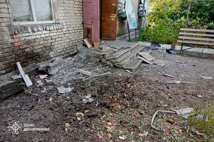 Росіяни знову атакували дронами пожежну частину у Родинському на Донеччині