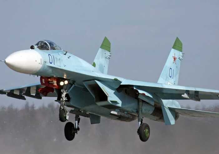 У Росії розбився винищувач Су-27 під час тренувального польоту