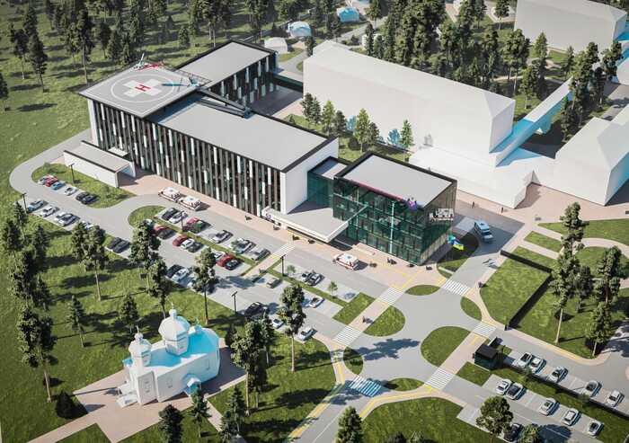 У Рівному військовий госпіталь подорожчав до 1,46 мільярда гривень, проєкт реалізують за кошти Ukraine Facility